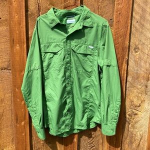 Columbia spf fishing and hiking shirt